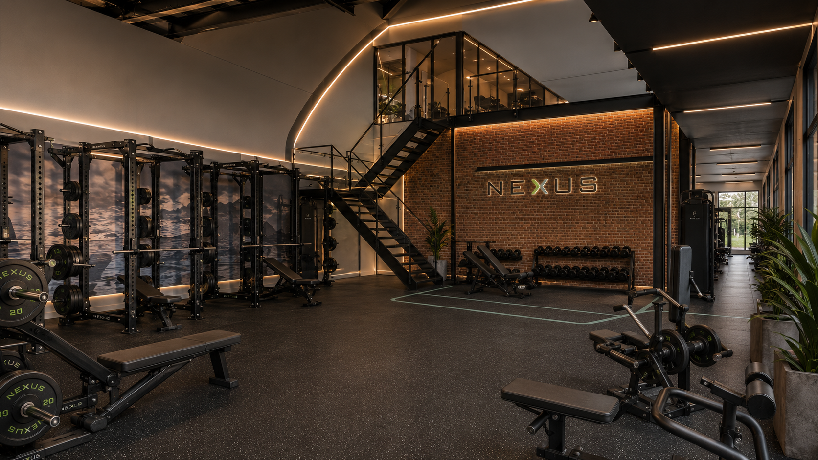 Interior proyectado de NEXUS
